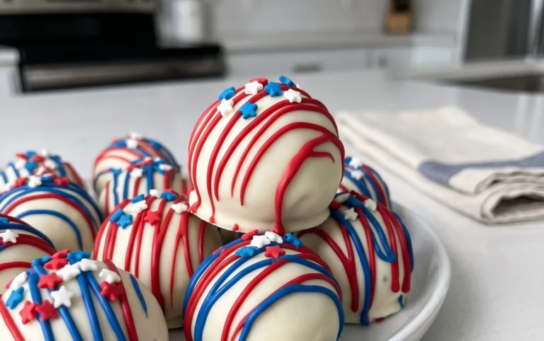 Patriotic Oreo Balls