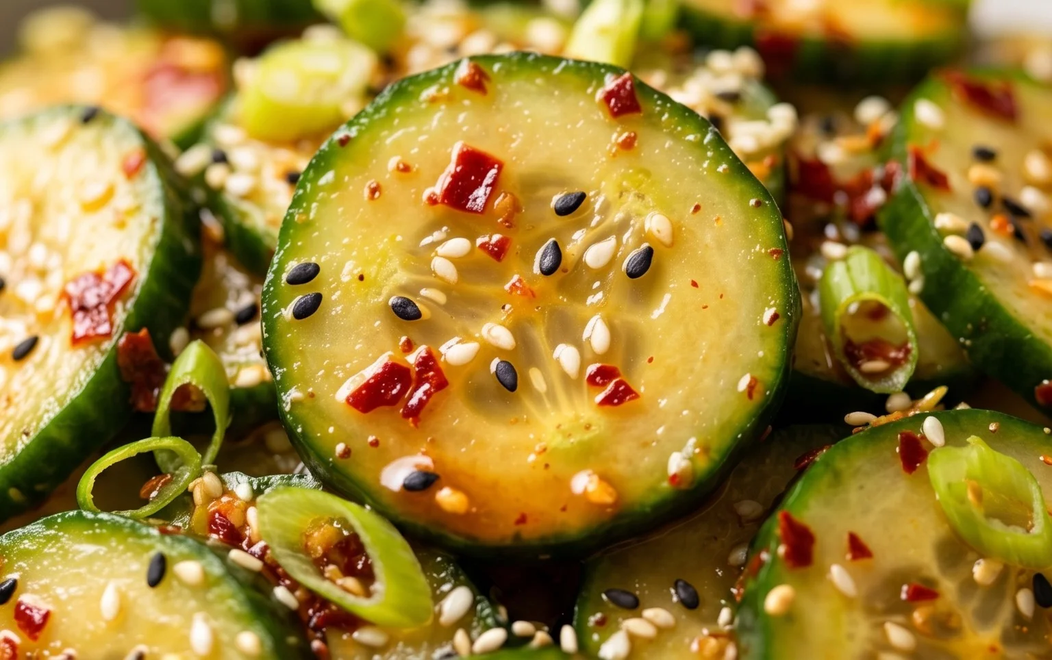 Spicy Asian Cucumber Salad