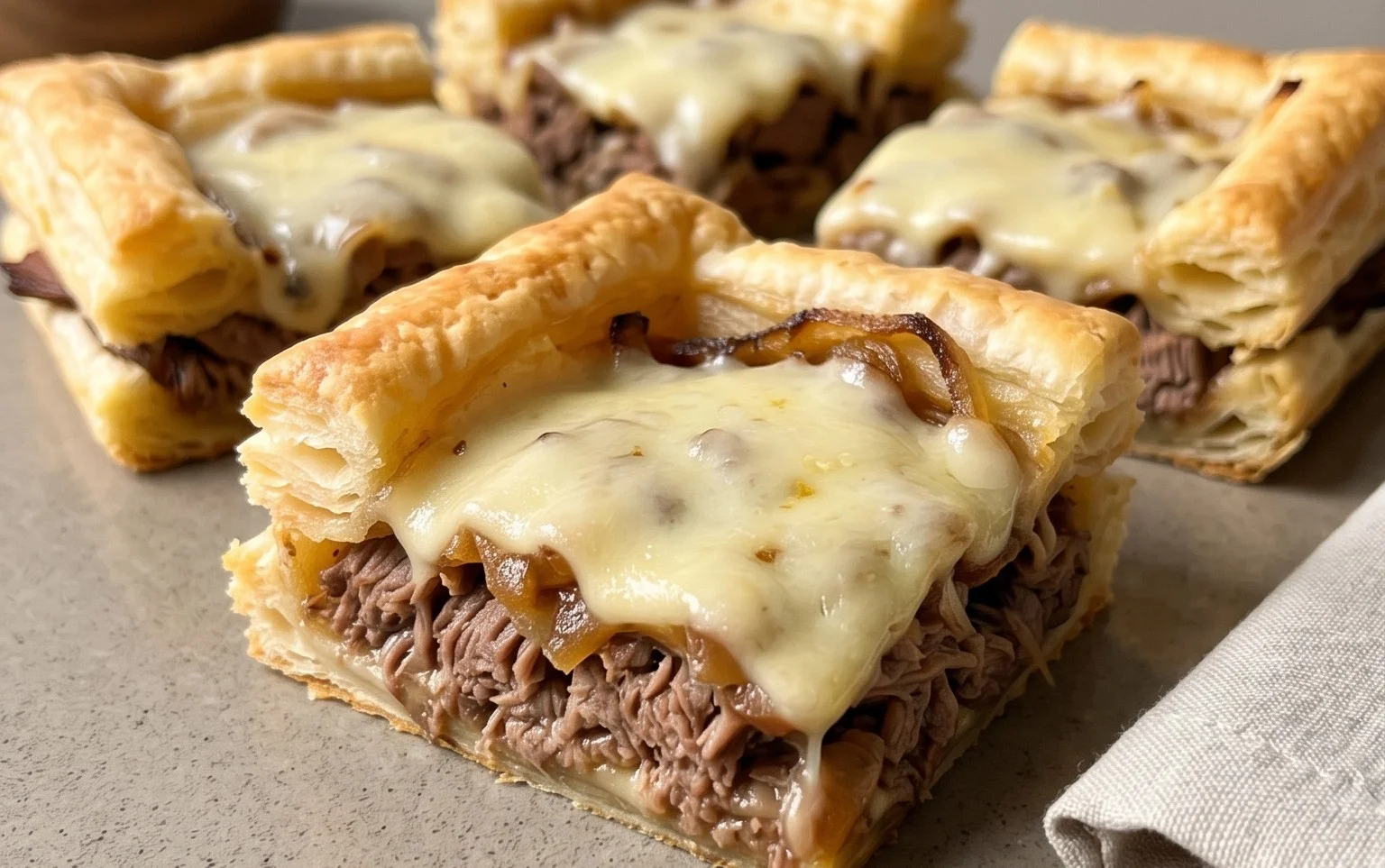 French Dip Squares