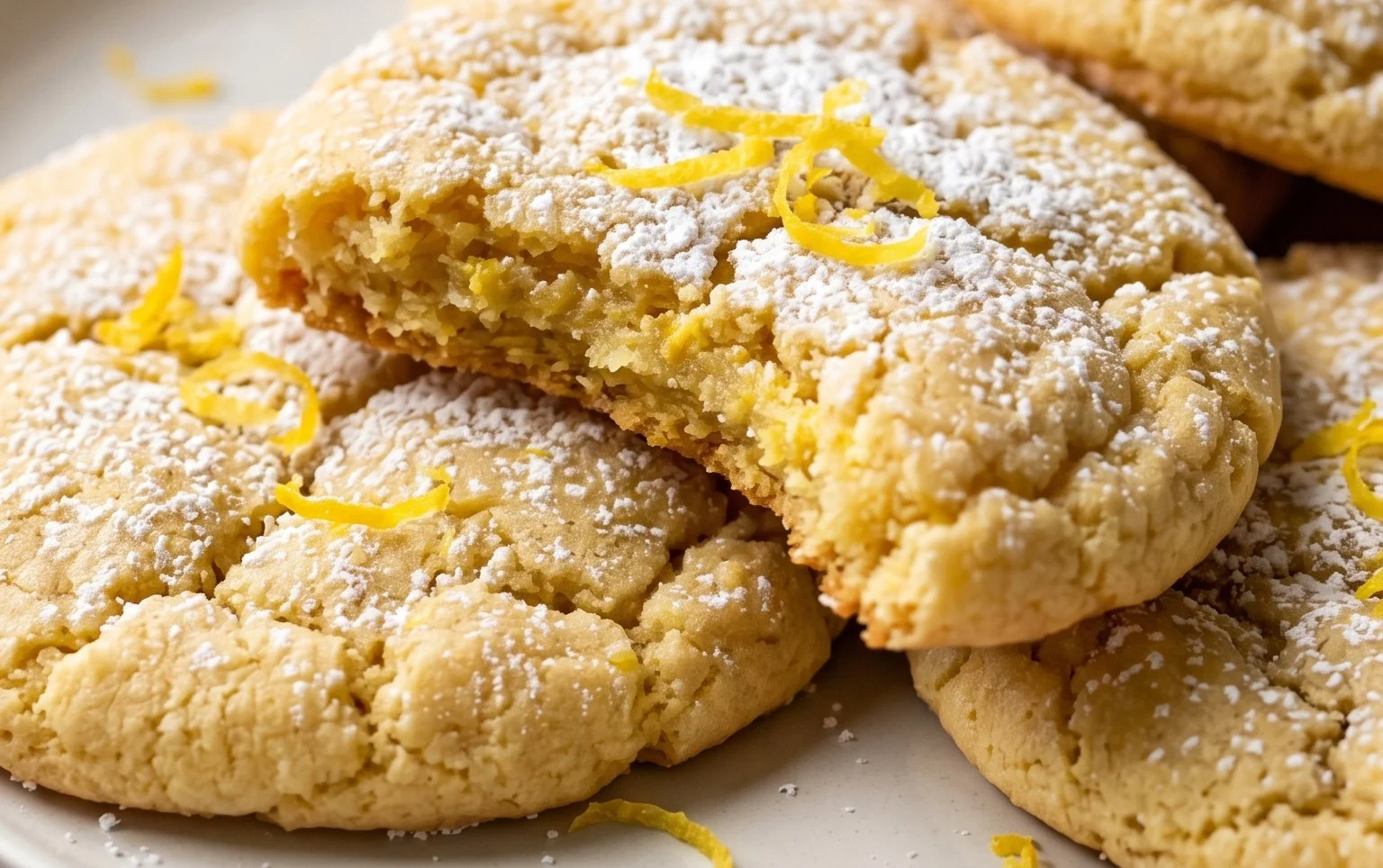 Soft & Chewy Lemon Cookies