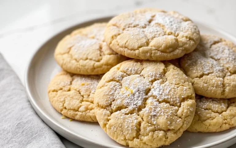 Soft & Chewy Lemon Cookies