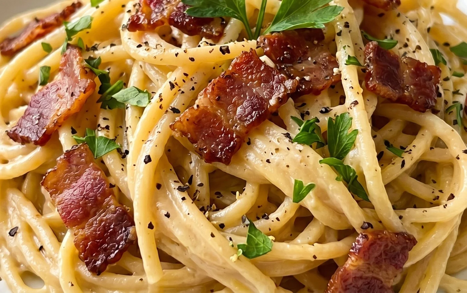 Beef Bacon Pasta