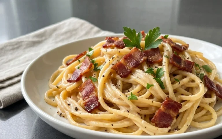 Beef Bacon Pasta