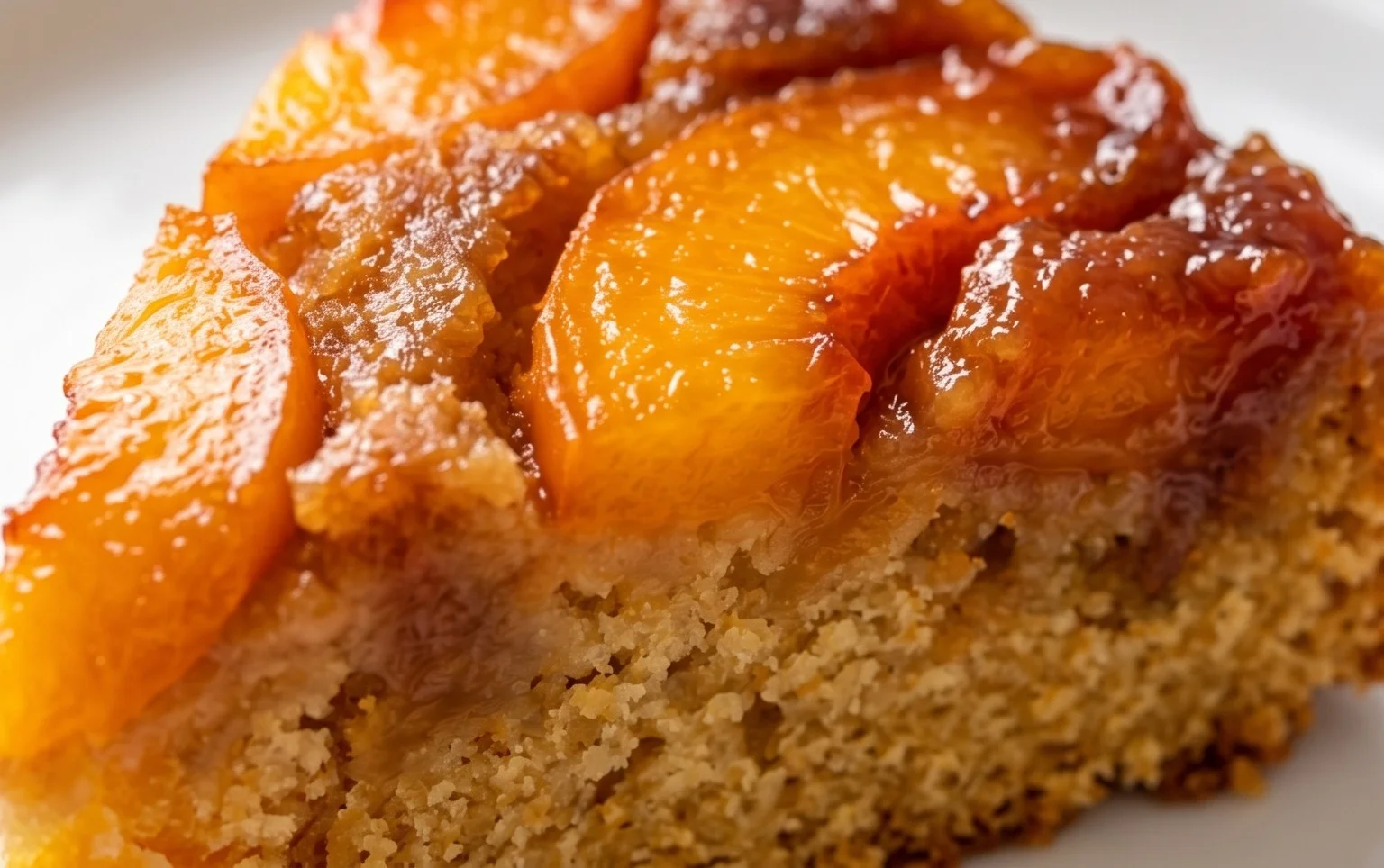 Peach Upside-Down Cake Recipe