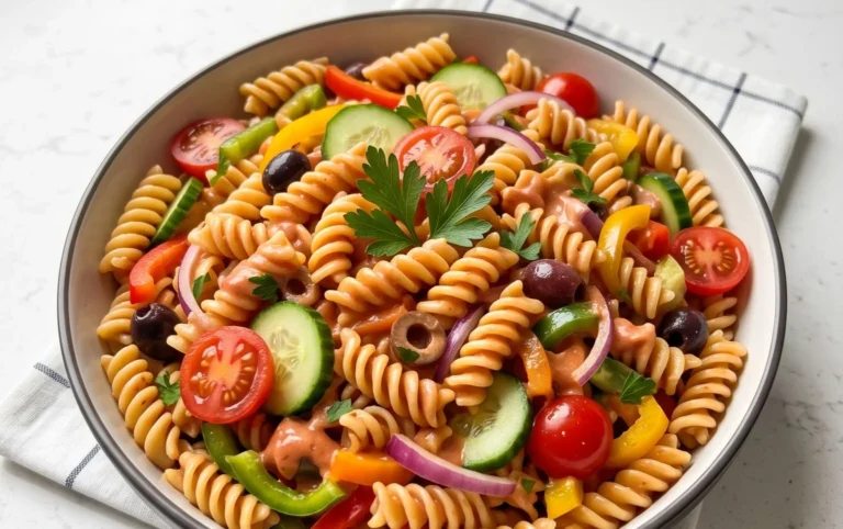 French Dressing Pasta Salad