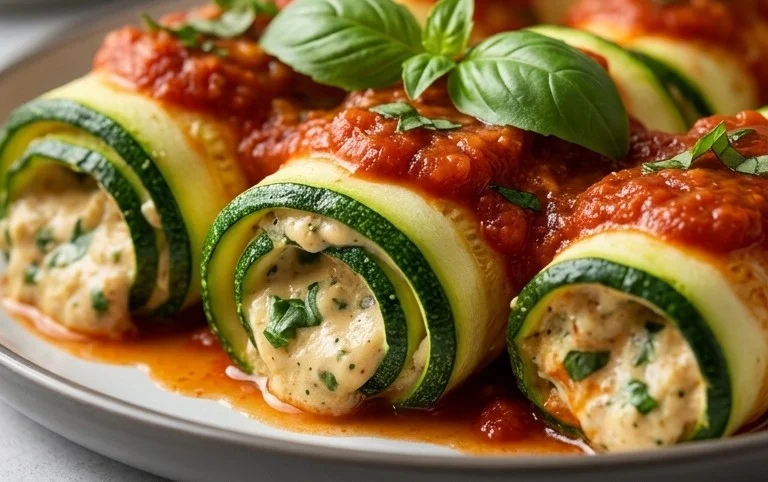 Vegan Zucchini Rollatini