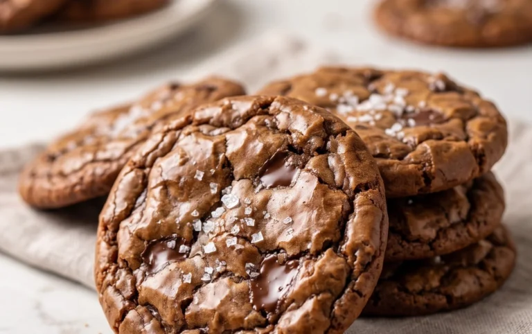 Salted Brownie Cookies