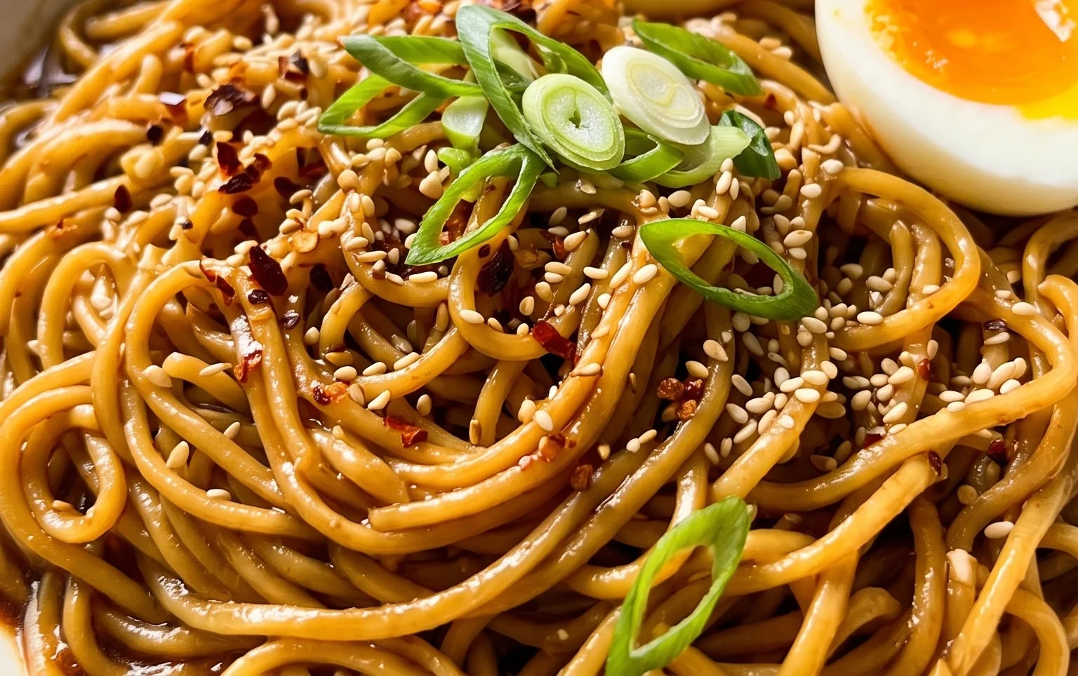 Easy Saucy Ramen Noodles