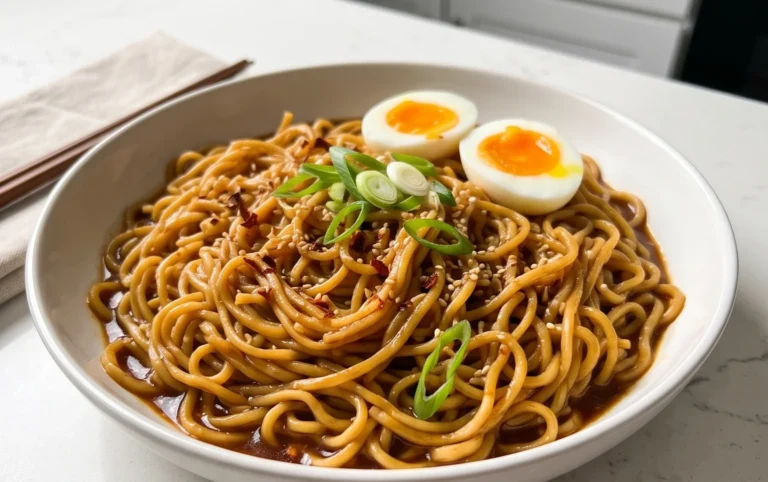 Easy Saucy Ramen Noodles