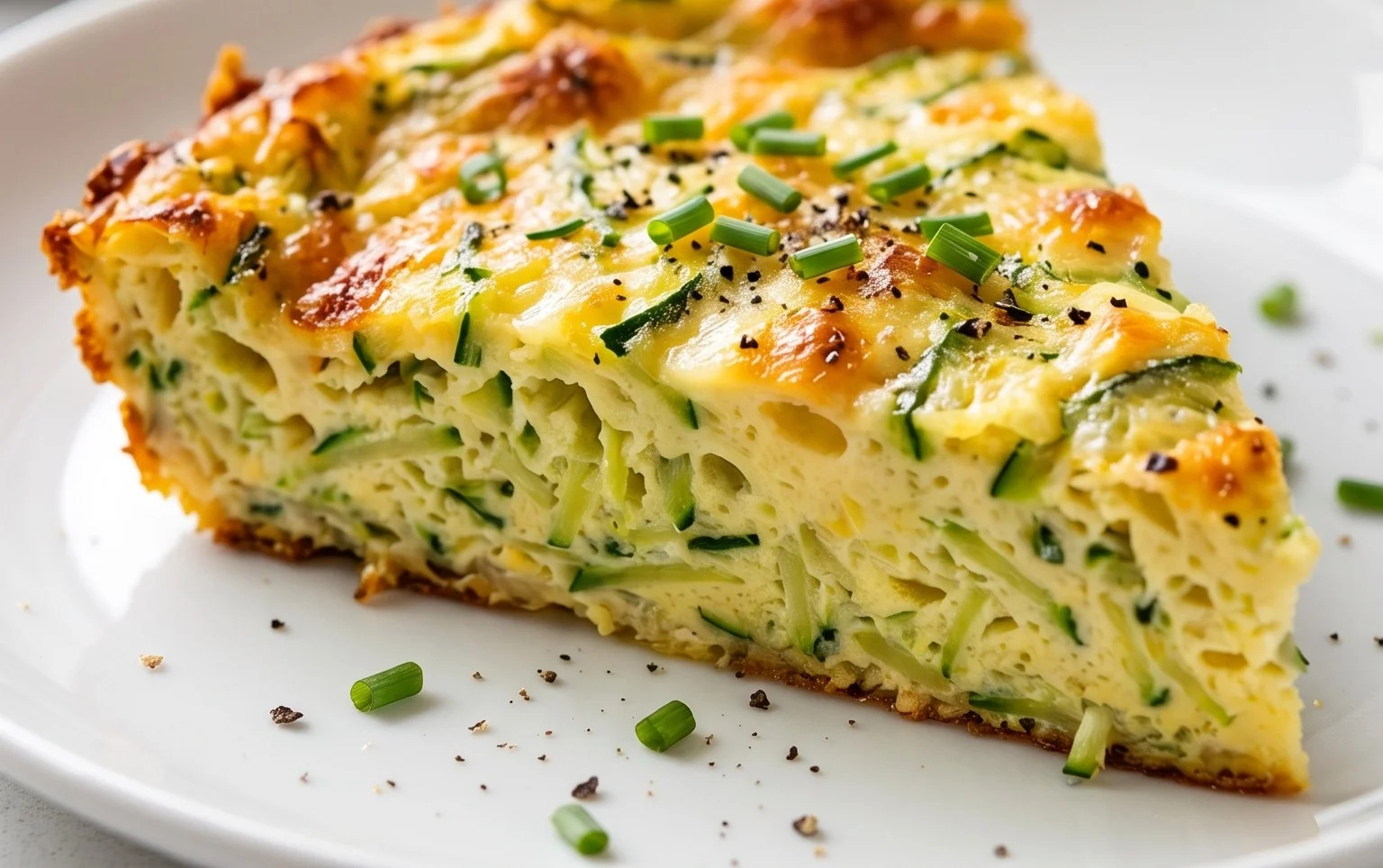 Crustless Zucchini Quiche Recipe