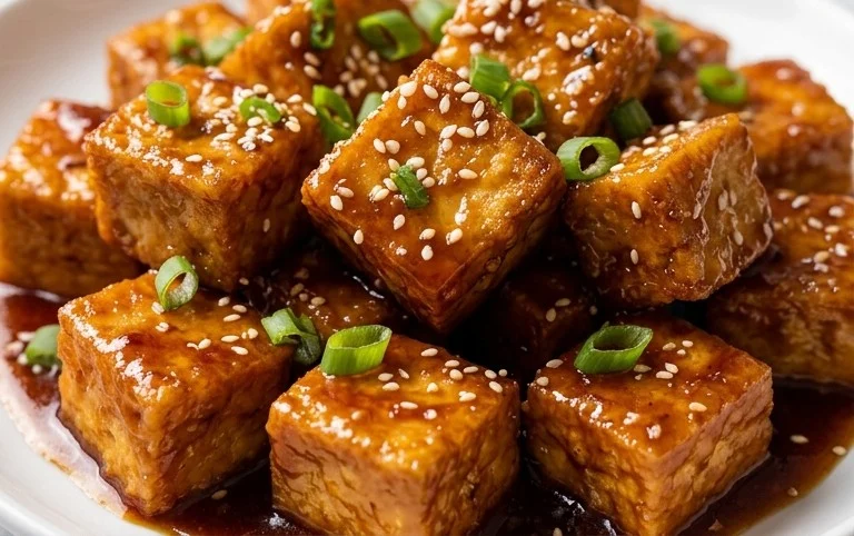 Honey Garlic Tofu