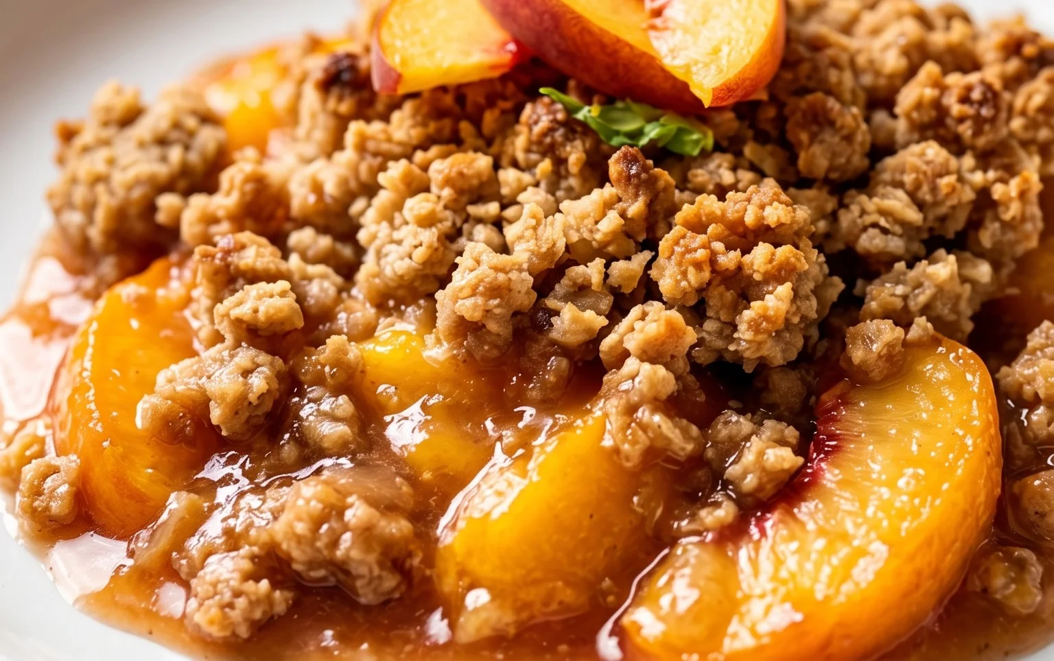 Peach Crisp