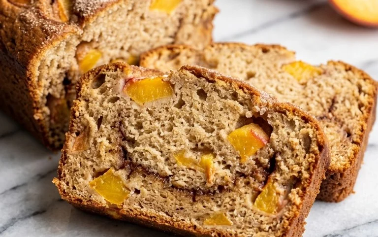 Spiced Peach Bread