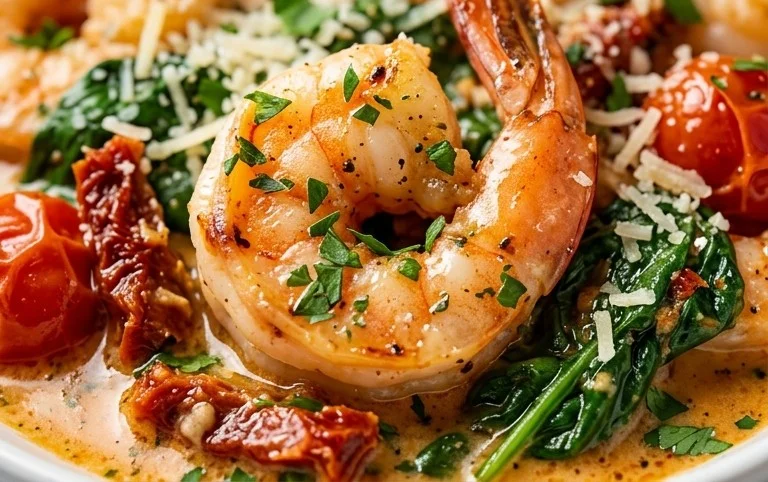 Tuscan Shrimp (One-Pan, 30-Minute Dinner)