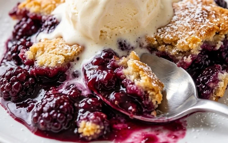 The Pioneer Women's Blackberry Cobbler