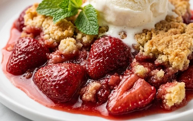 Strawberry Cobbler