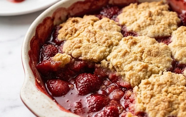 Strawberry Cobbler