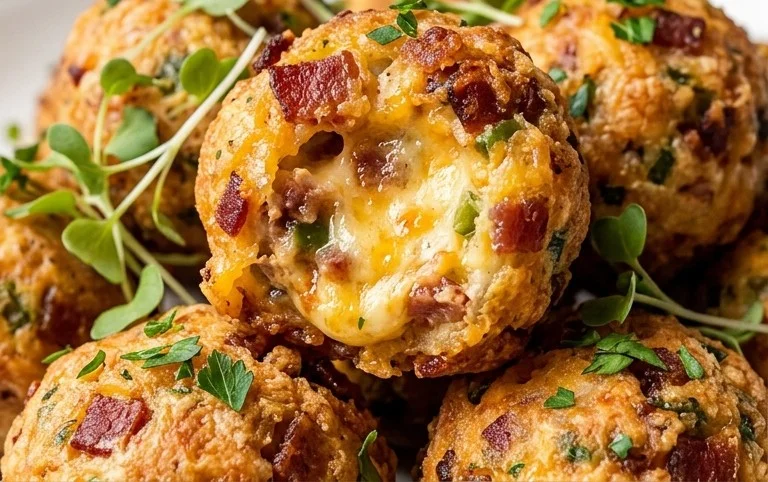 Beef Bacon Jalapeño Popper Cheese Balls
