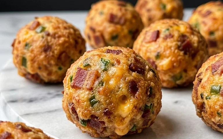 Beef Bacon Jalapeño Popper Cheese Balls