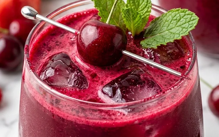 Watermelon Cherry Berry Beet Juice