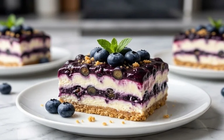No-Bake Blueberry Yum Yum