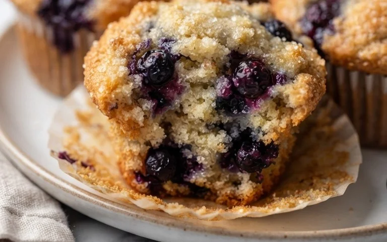 Homemade Blueberry Muffins