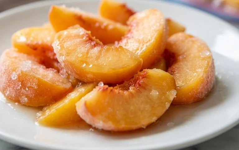 Freezing Peaches, How to Easily Freeze Peaches