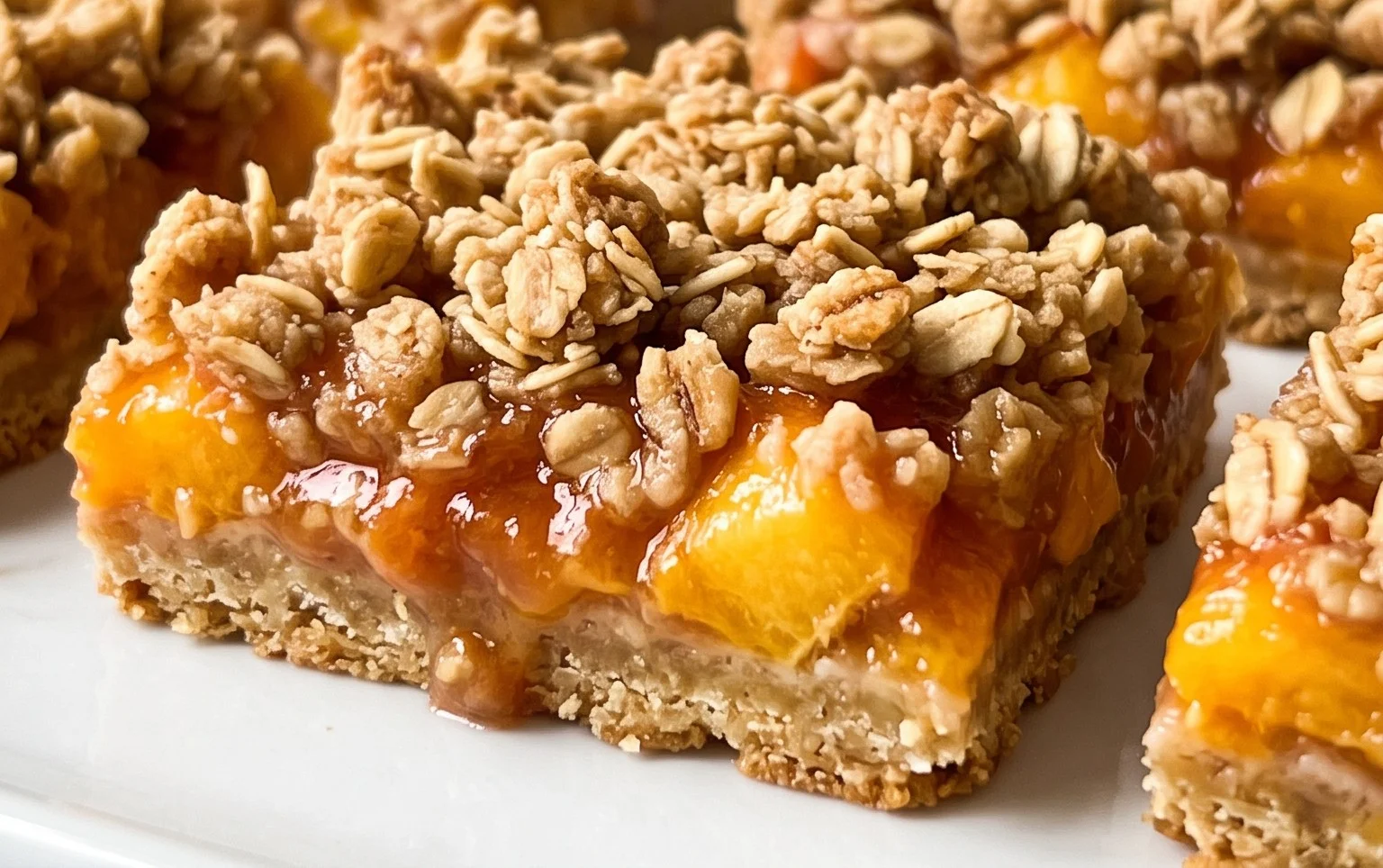Fresh Peach Crum extractb Bars