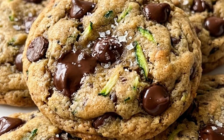 Zucchini Chocolate Chip Cookies