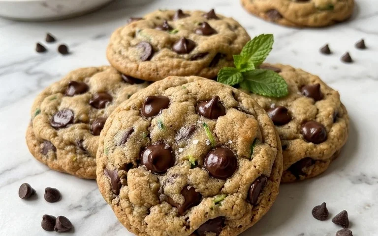 Zucchini Chocolate Chip Cookies