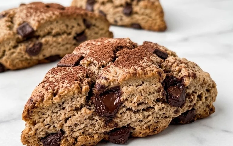 Triple Chocolate Scones