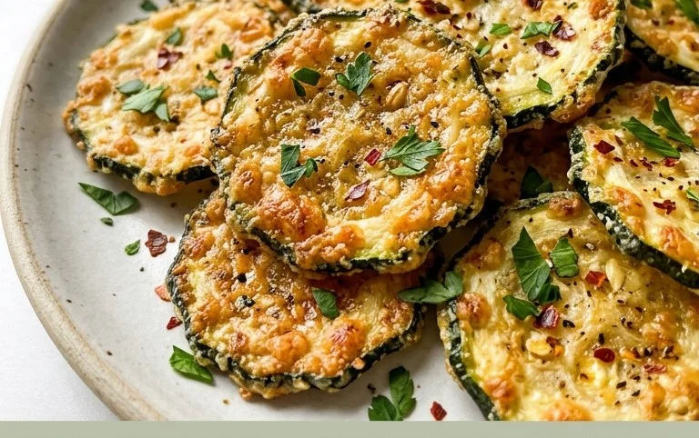 Crispy Baked Zucchini Chips
