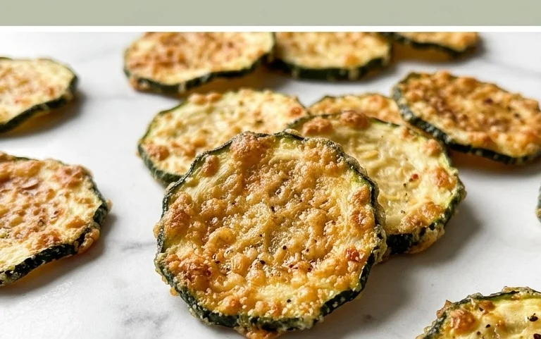 Crispy Baked Zucchini Chips
