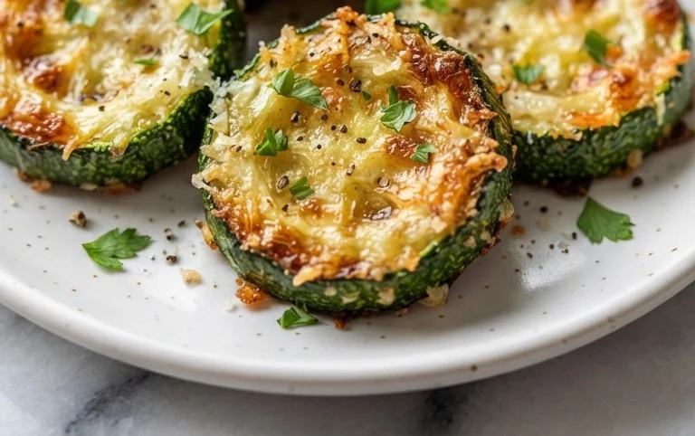 Oven Roasted Parmesan Zucchini 